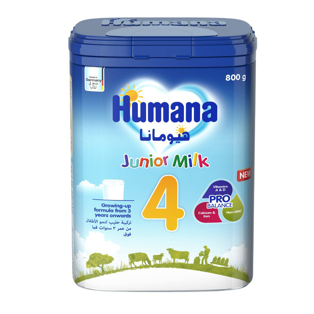 هيومانا كيدز(4) تركيبة حليب بروبلنس للأطفال 3-6 800 جم