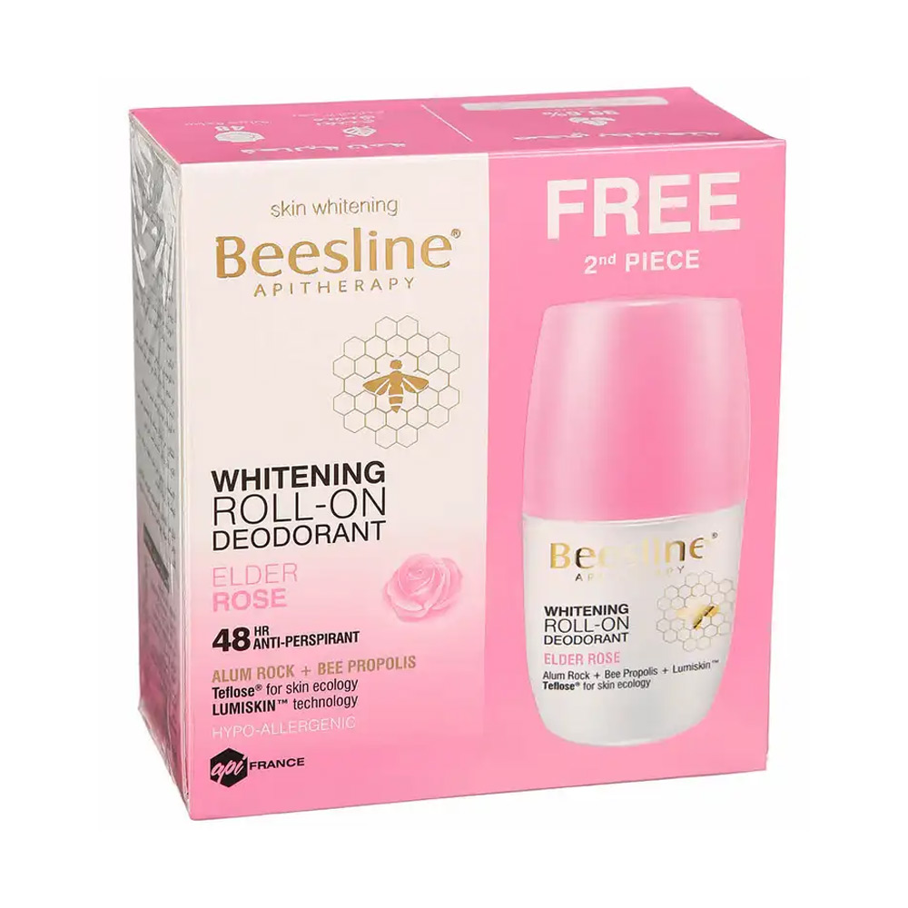 بيزلين رول للعرق رائحة عطر الورد 50 مل * 2