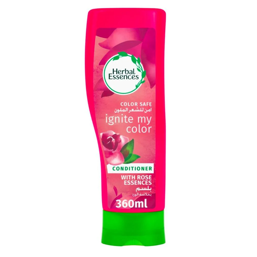 هيربال إيسنسز، إيغنايت ماي كولور منعم للشعر الملون مع بالورد - 360 مل