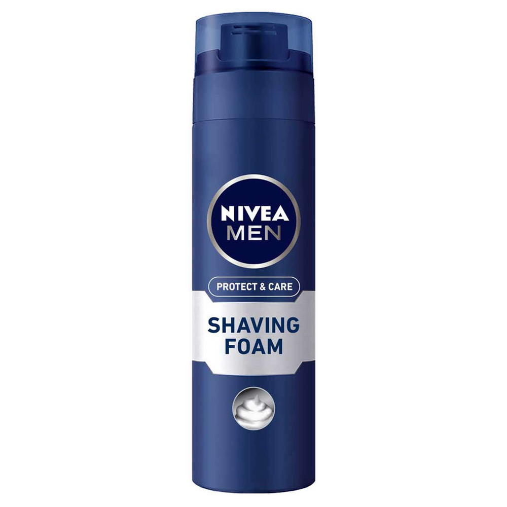 نيفيا رغوة حلاقة عناية وحماية - 200 مل