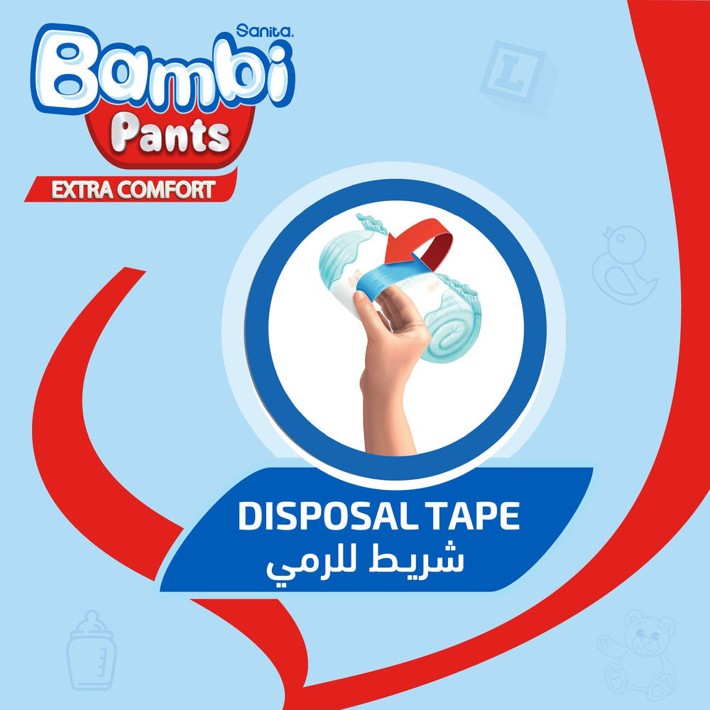 بامبي كلوت (6) عبوة جامبو  40 قطعة