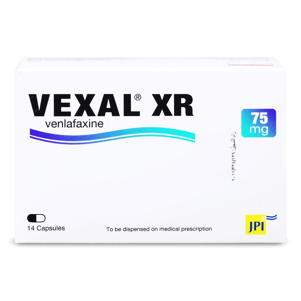 فيكسال اكس ار 75 ملجم 14 كبسولة