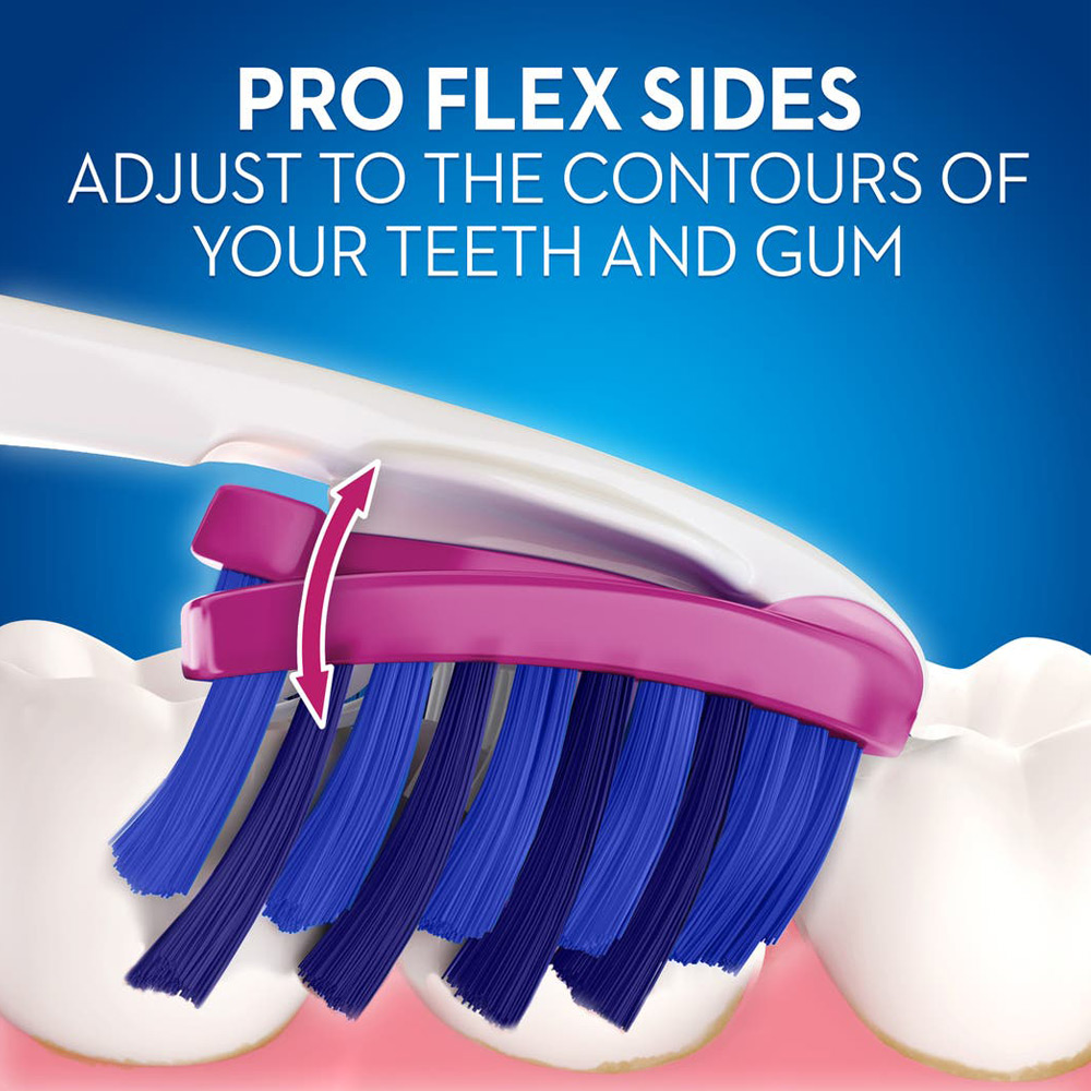 أورل بي فرشاء أسنان 3D وائيت فريش وسط 1+1