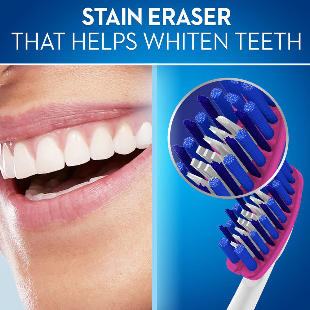 أورل بي فرشاء أسنان 3D وائيت فريش وسط 1+1