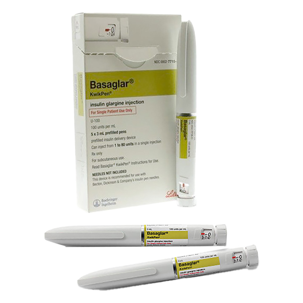 باسجلار 100 وحدة/مل قلم للحقن 5 أقلام 3 مل (ثلاجة)