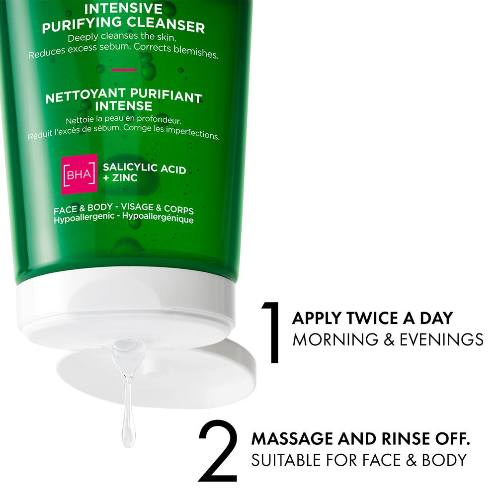 فيتشي نورماديرم جل منظف ومنقي للبشرة الدهنية والمعرضة لحب الشباب - 200 مل