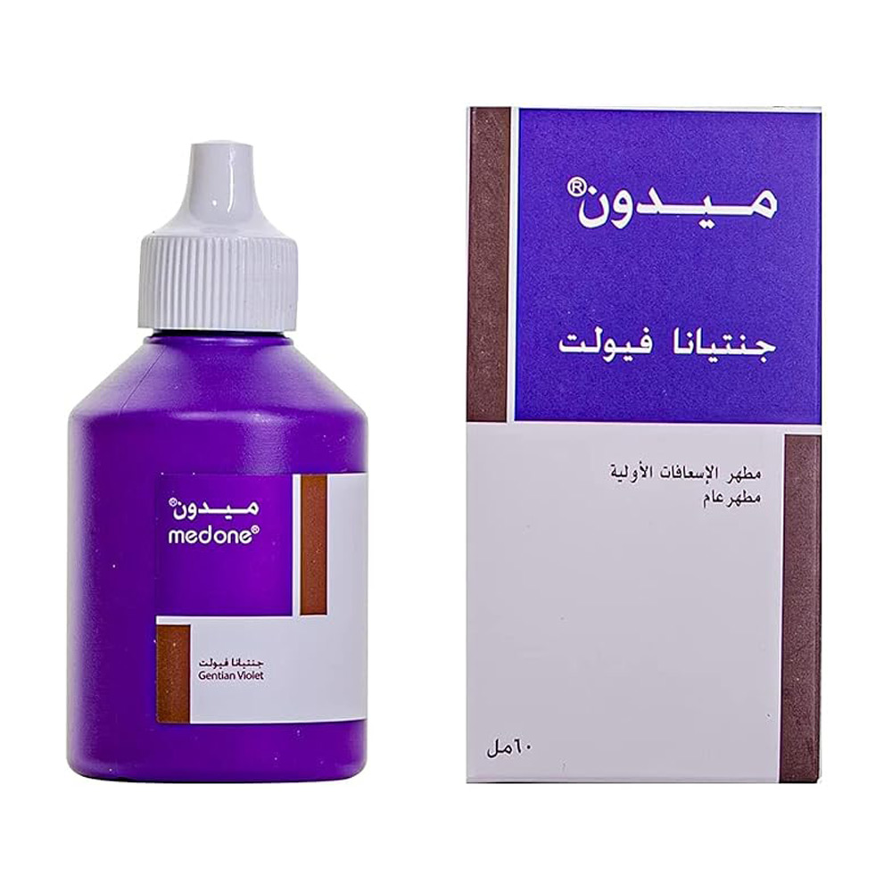 جنتيانا فيولت مطهر للجروح وقرح الفم 60 مل
