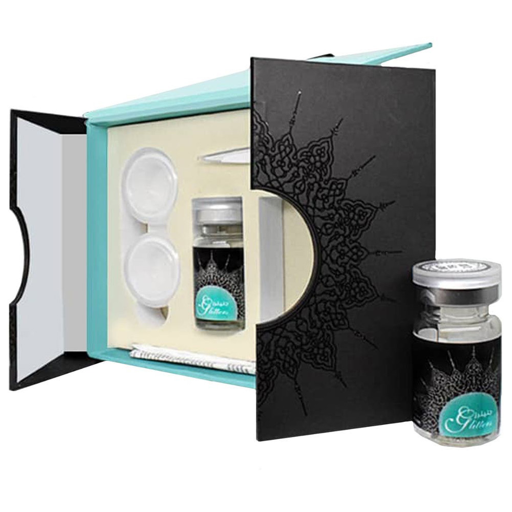 اي كلرز جليترز عدسات لاصقة  ( عسلى فاتح ) -  pnb120