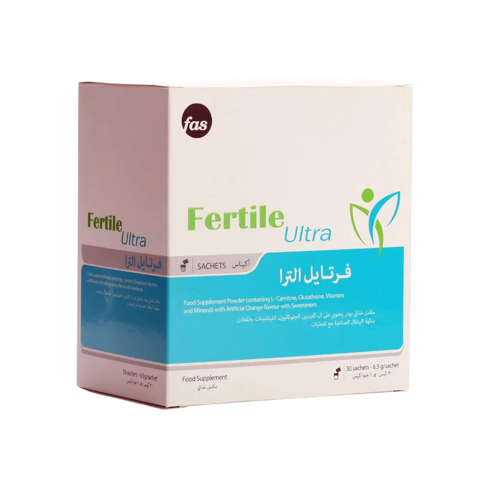 فرتايل ألترا مكمل غذائي بنكهة البرتقال 30 كيس