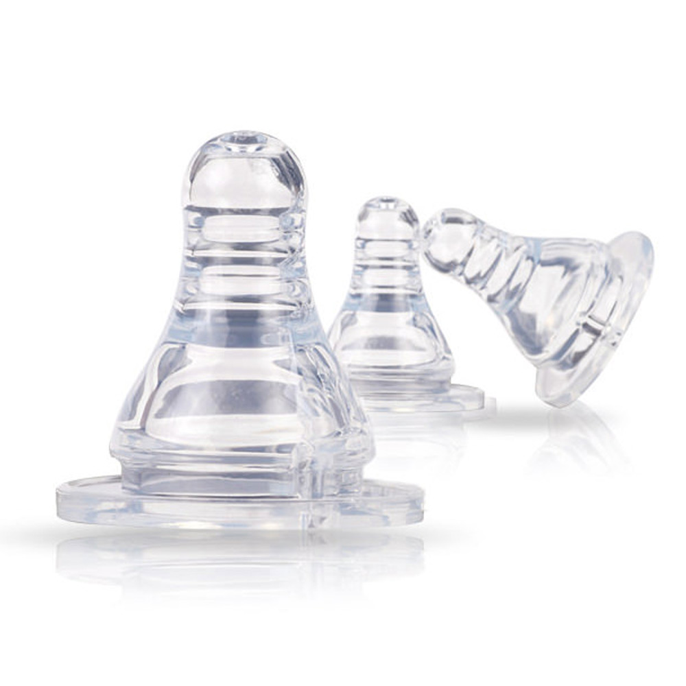 حلمات سليكونية بكرت بيبي زون - 3 قطع مقاس L