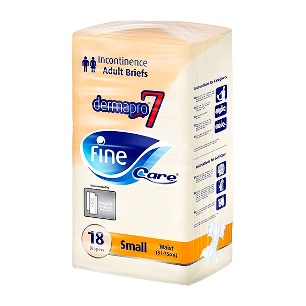 حفاضات كبار السن فاين كير مقاس صغير- 18حفاضة