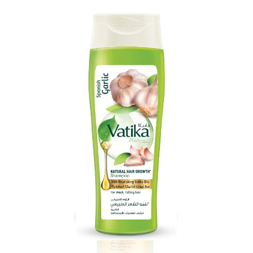 شامبو فاتيكا بالثوم لنمو الشعر الطبيعي -  400 مل
