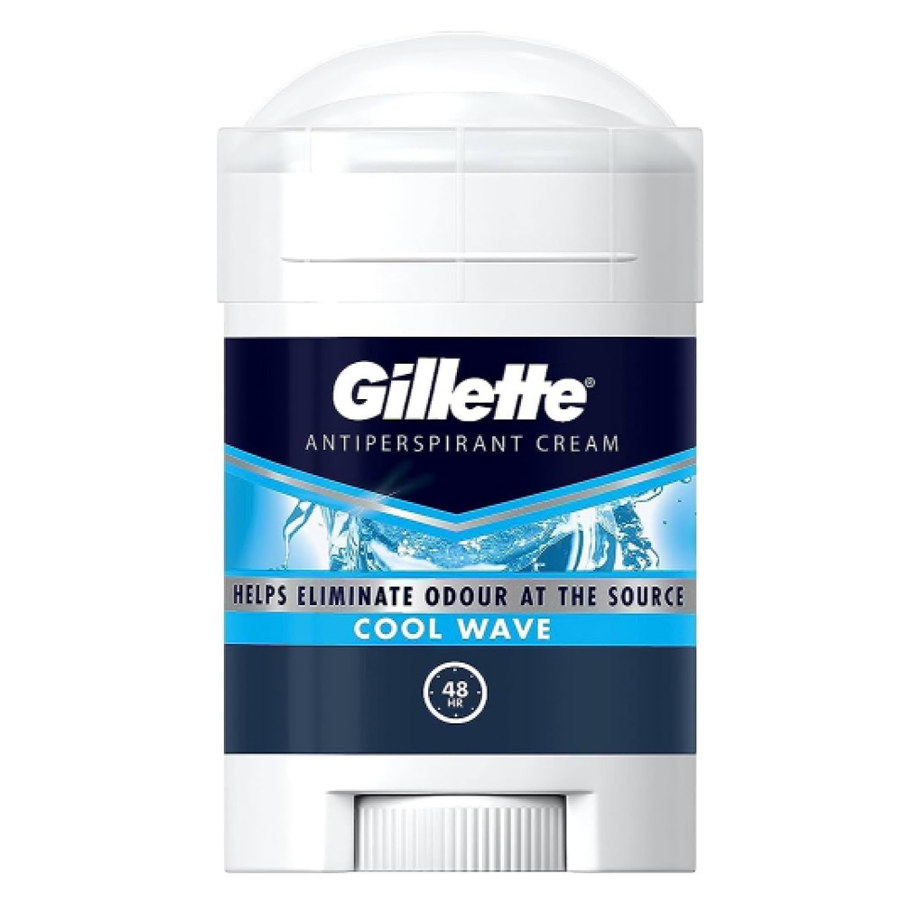 كريم جيليت كول ويف المضاد للعرق 48 ساعة حماية بدون رائحة 45 مل