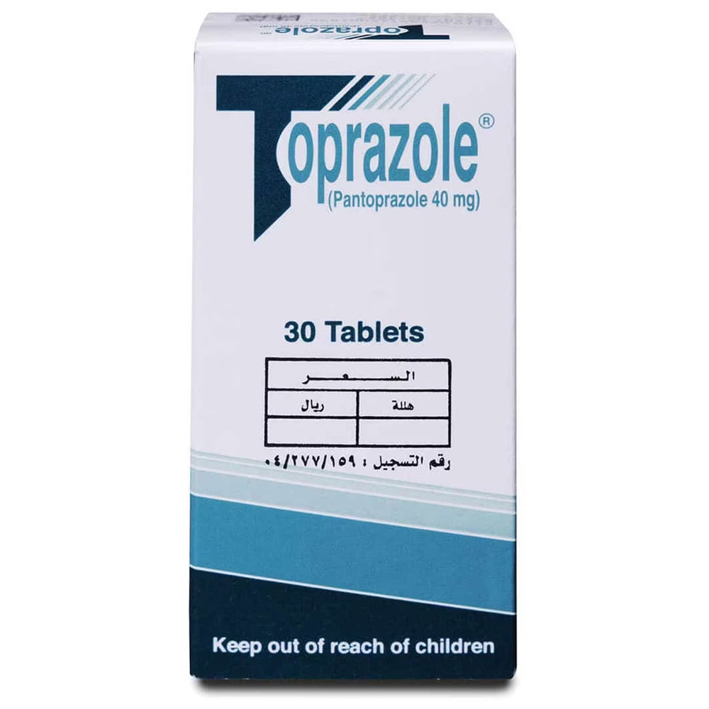 توبرازول 40 مجم 30 قرص