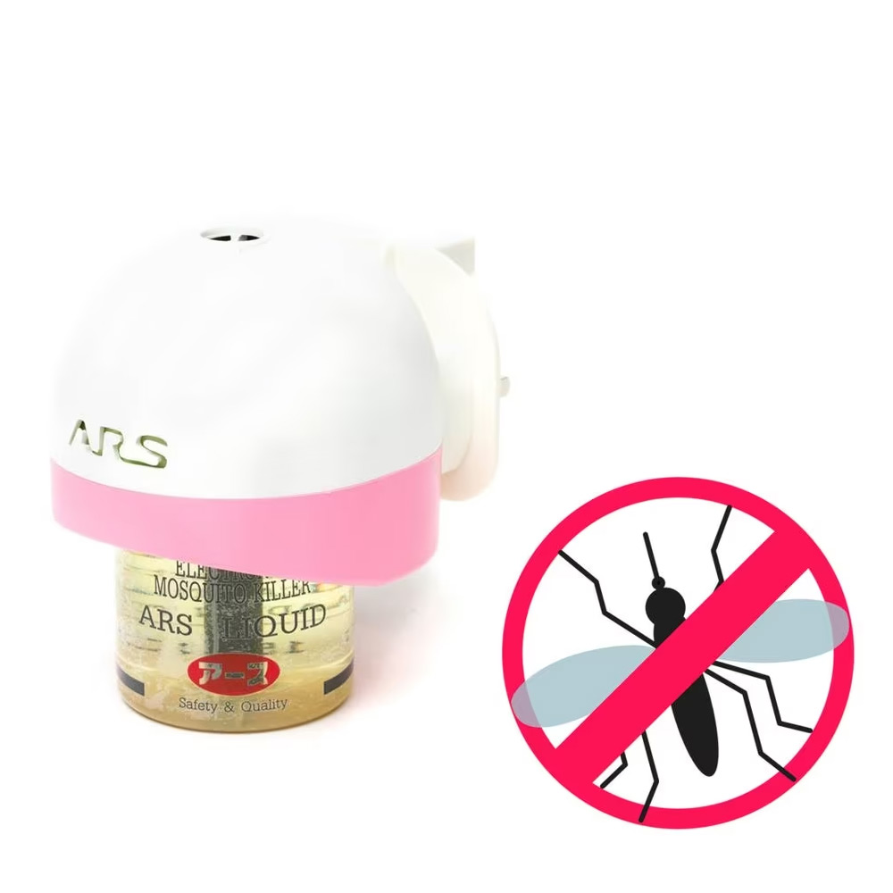 جهاز كهربائي قاتل الناموس آرس مع سائل إعادة التعبئة 360 ساعة مجانًا - 1 عبوة
