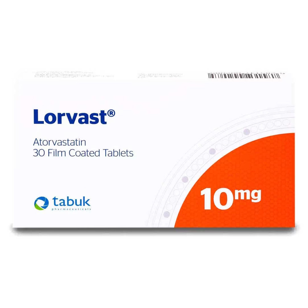 لورفاست 10 مجم 30 قرص