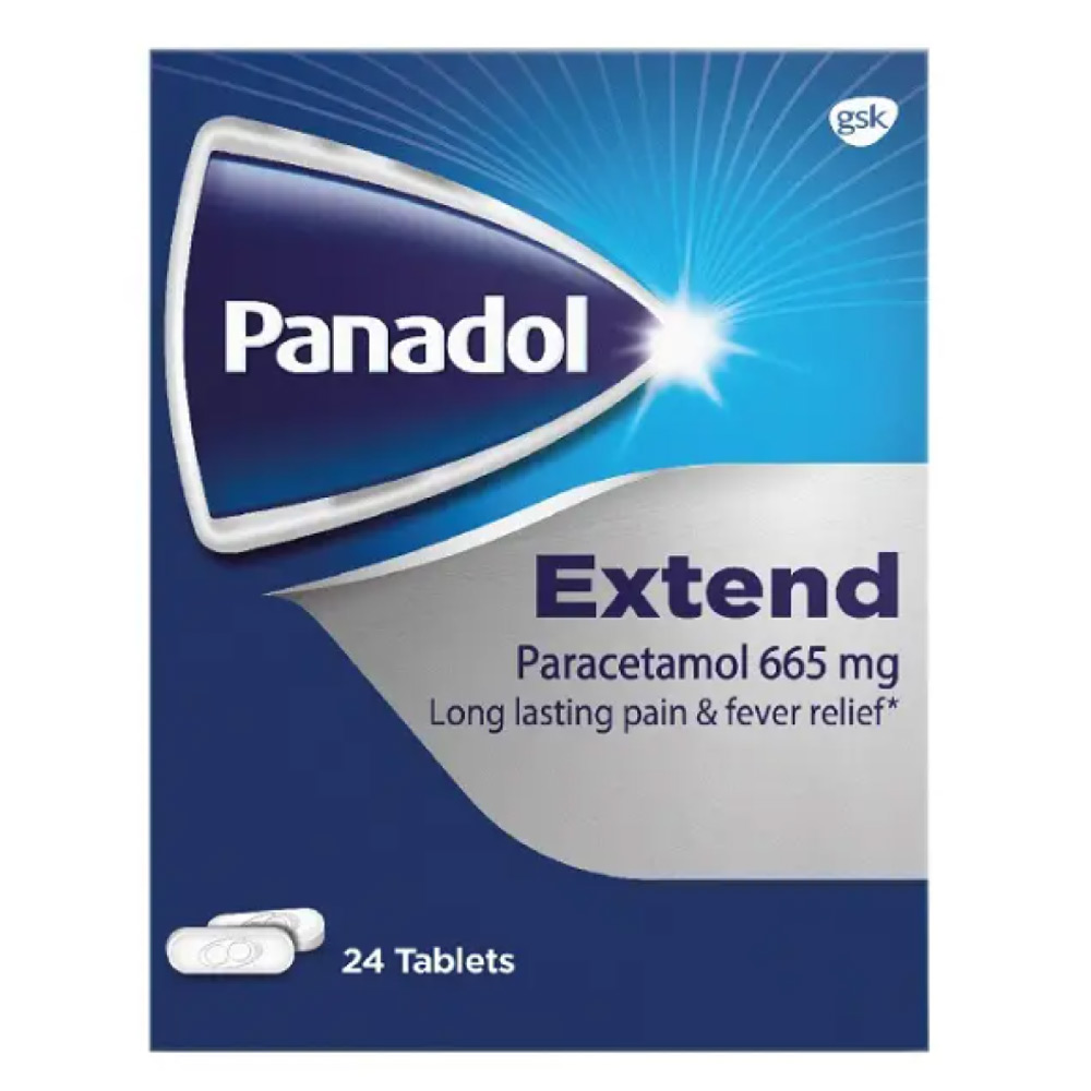 بانادول اكستند 665 مجم 24 قرص