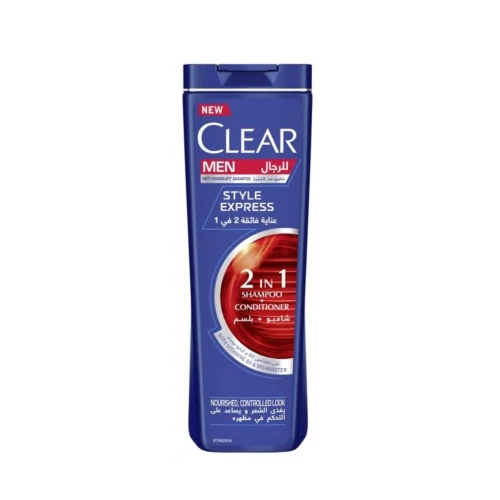 شامبو كلير  للرجال ضد القشرة لمظهر رائع 2 في 1 - 400 مل
