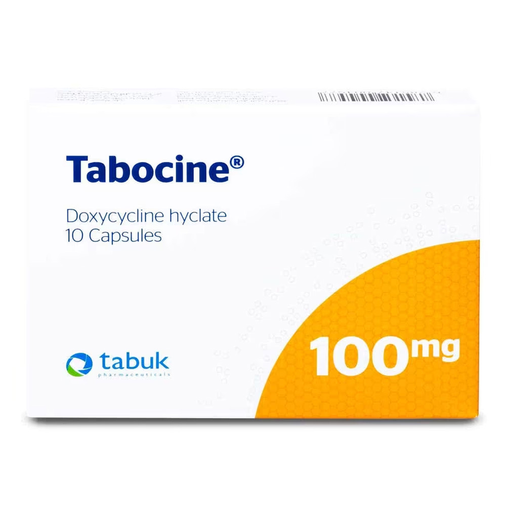 تابوسين 100 مجم 10 كبسولة