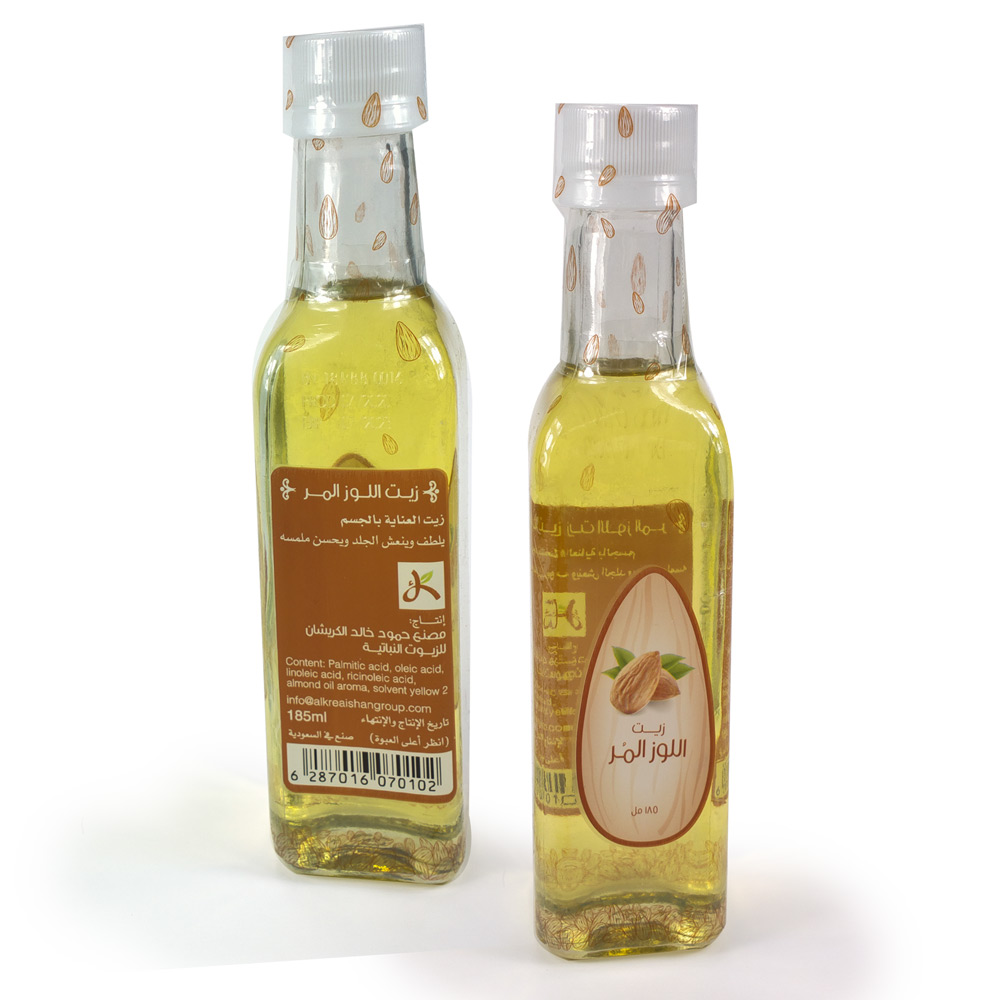 زيت اللوز المر للعناية بالجسم 185مل