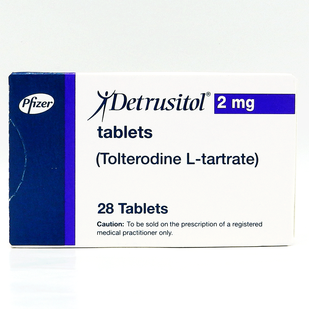 DETRUSITOL 2MG 28 TAB