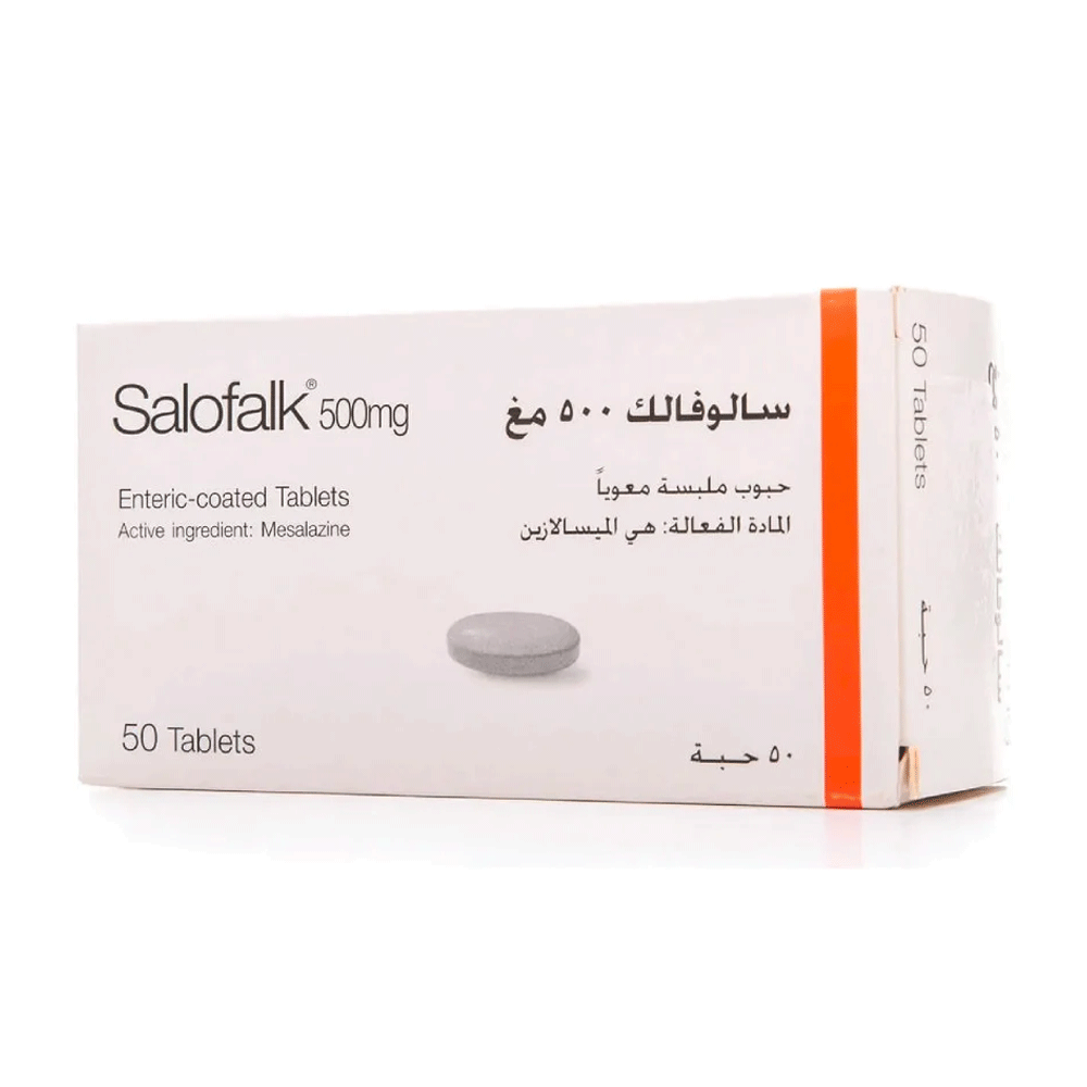 SALOFALK 500MG 50 TAB