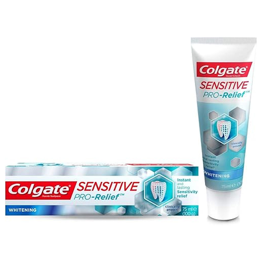 كولجيت معجون اسنان بروريليف للاسنان الحساسة مبيض 75 مل