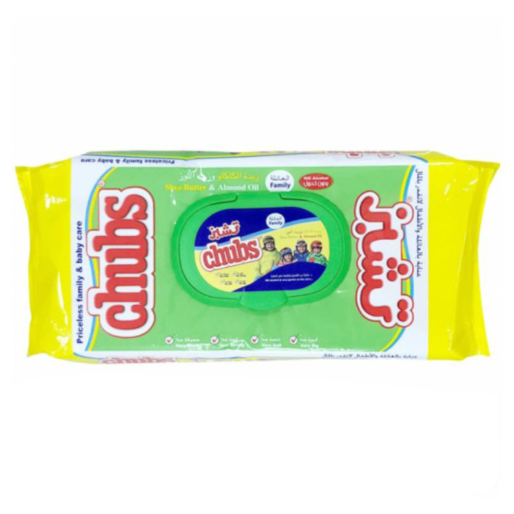 تشبز مناديل مبللة وسط معطرة 40 حبة