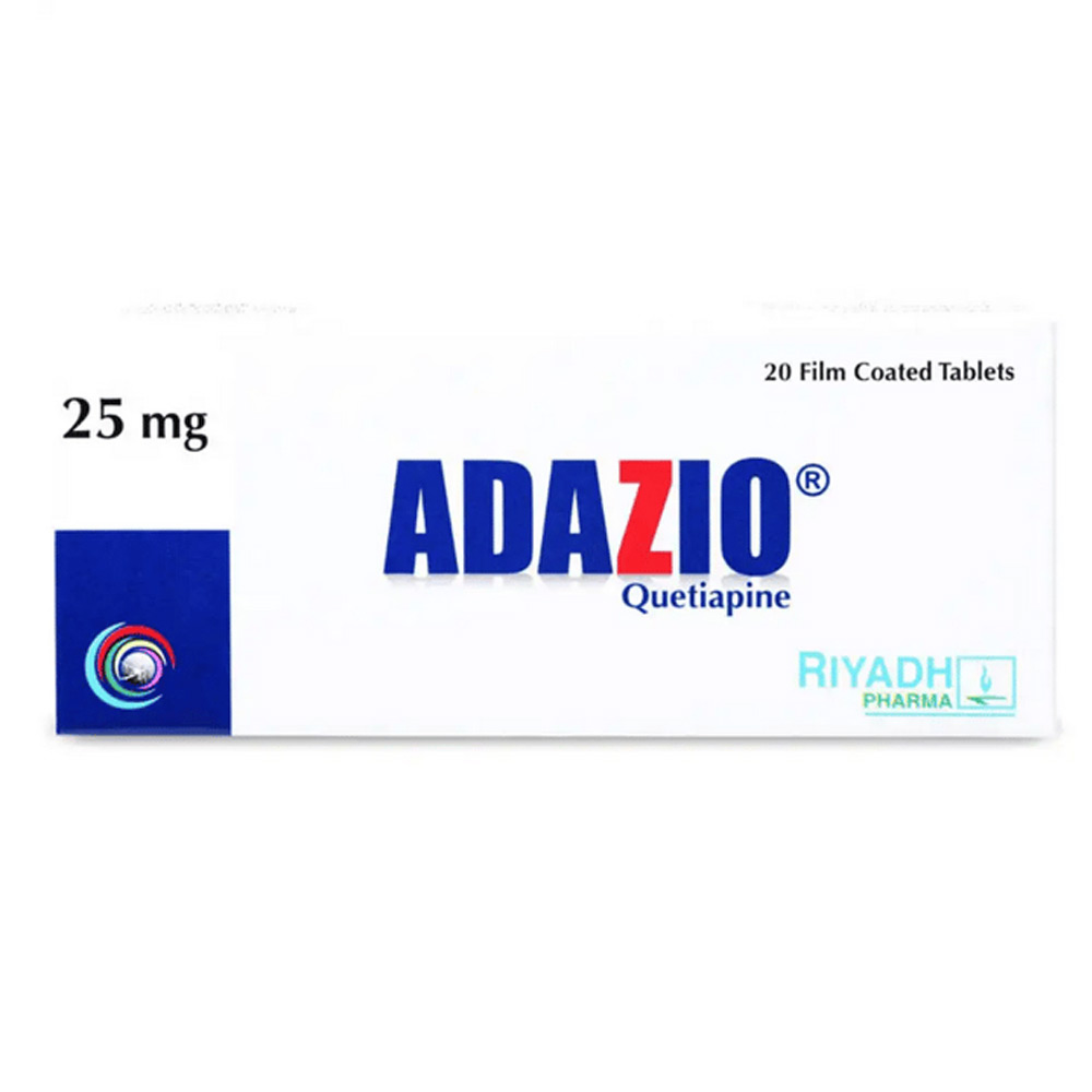 ادازيو 25 مجم 20 قرص