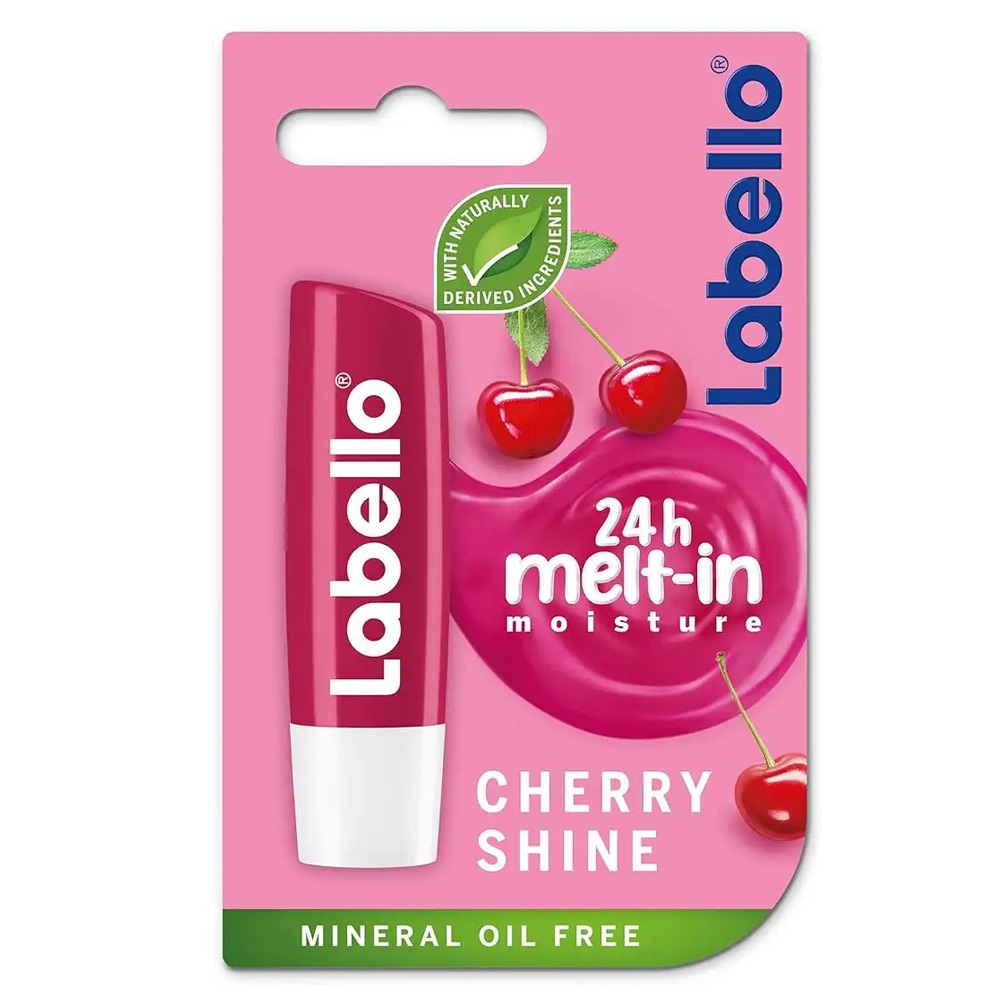 لابيلو مرطب شفاه أحمر ياقوتي ترطيب 24 ساعة رائحة الكرز - 4.8 جم