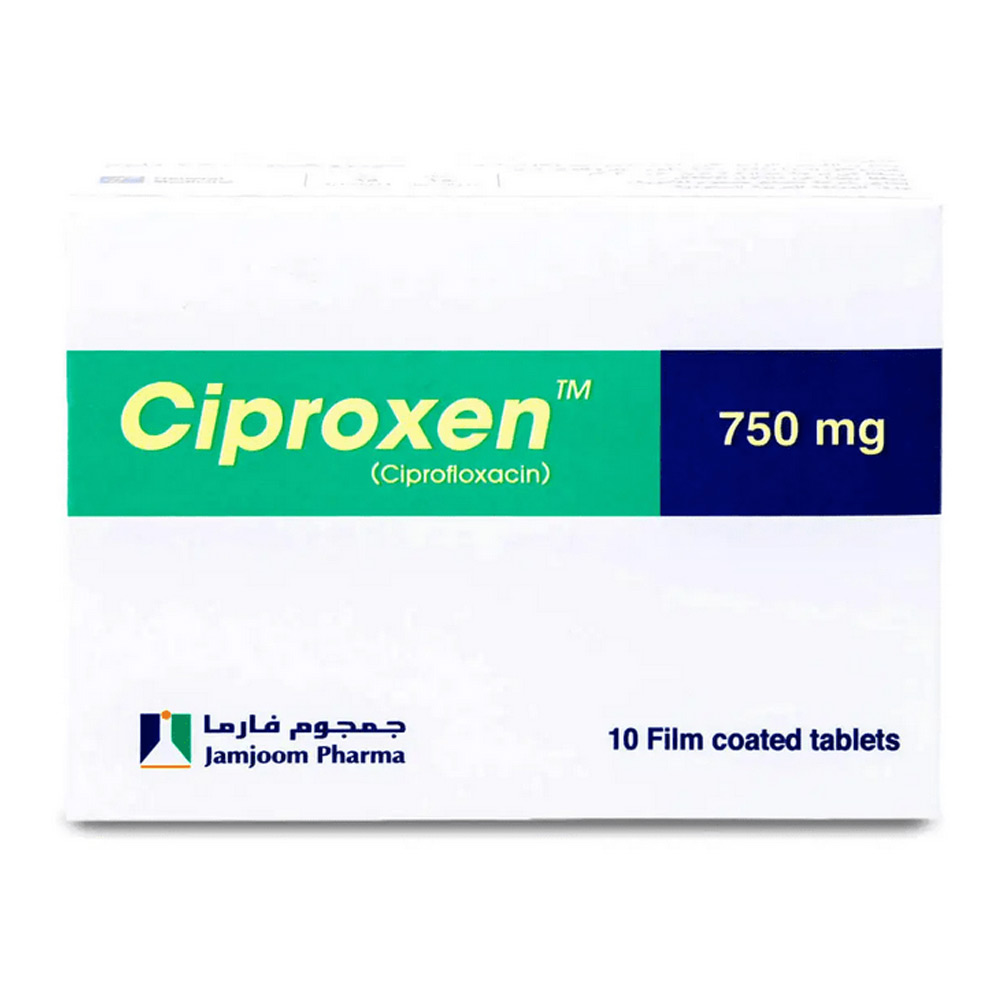 سيبروكسين 750 مجم 10 قرص