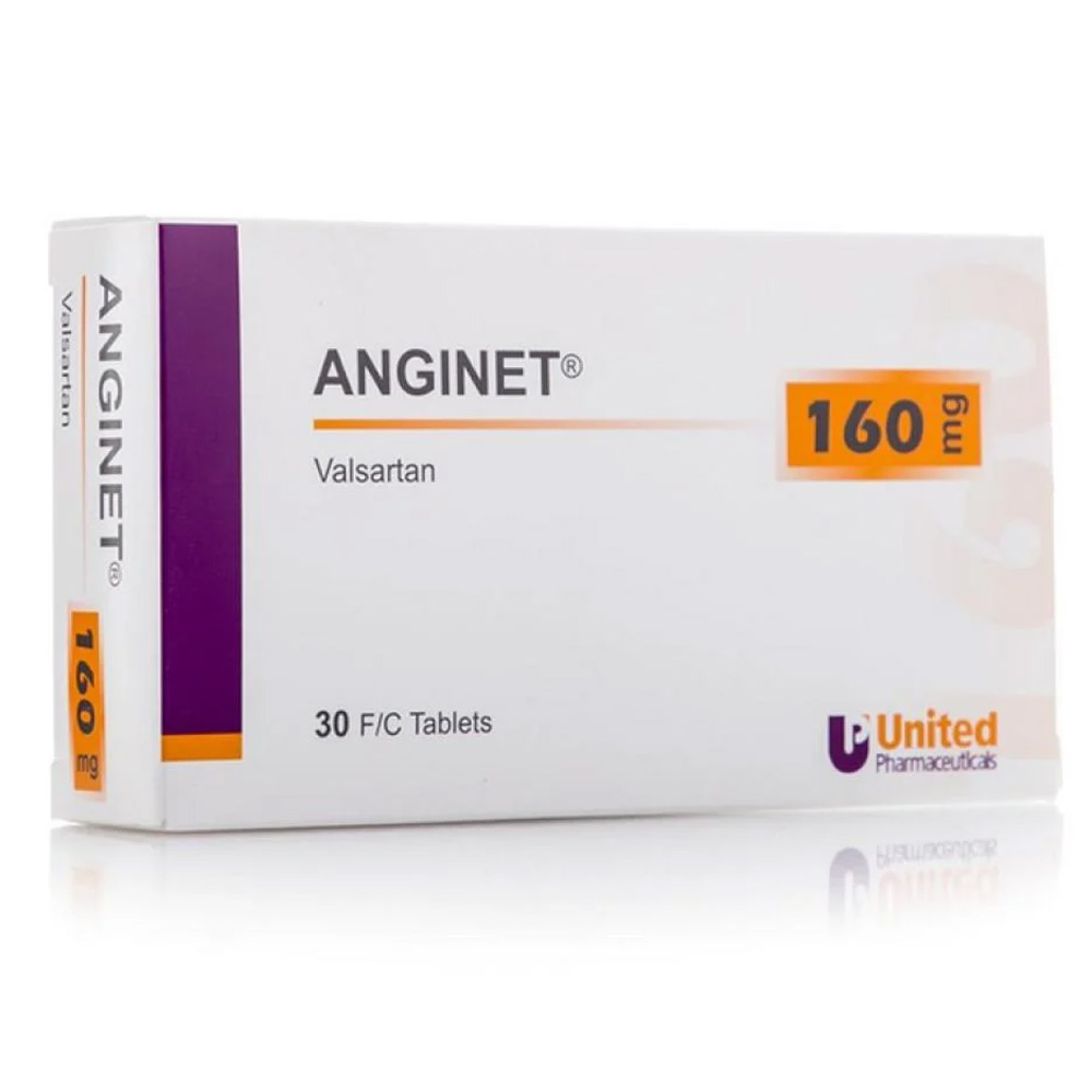 انجينت 160 مجم لحالات ضغط الدم المرتفع - 30 قرص