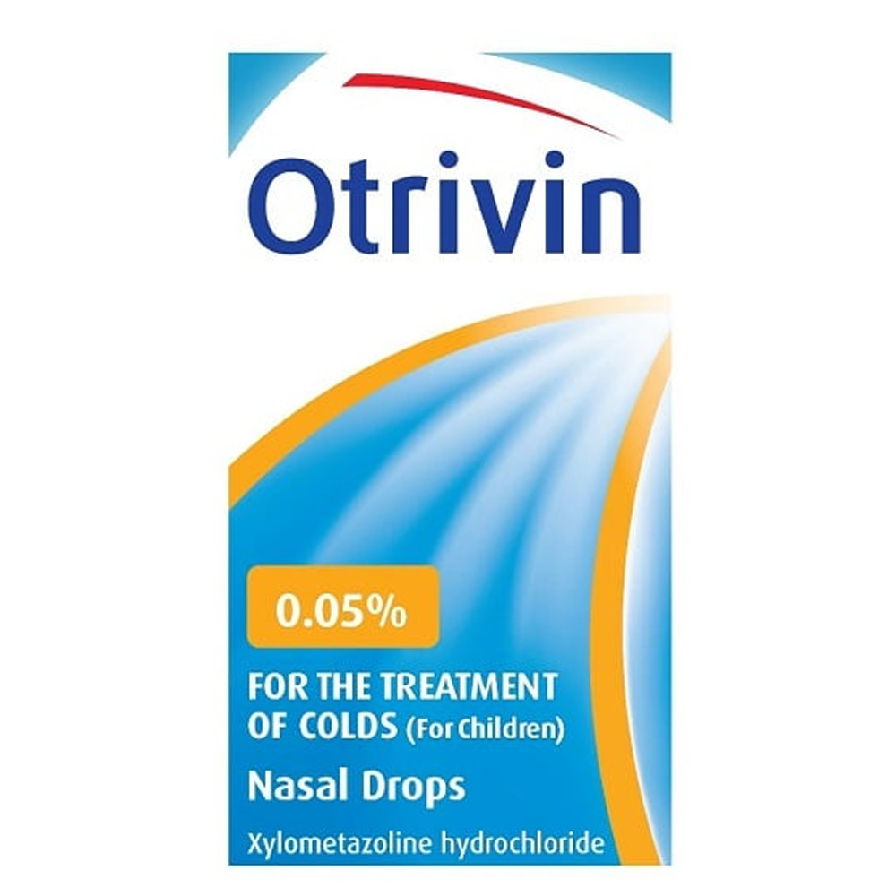 اوتريفين نقط للانف للأطفال 0.05% 10 مل