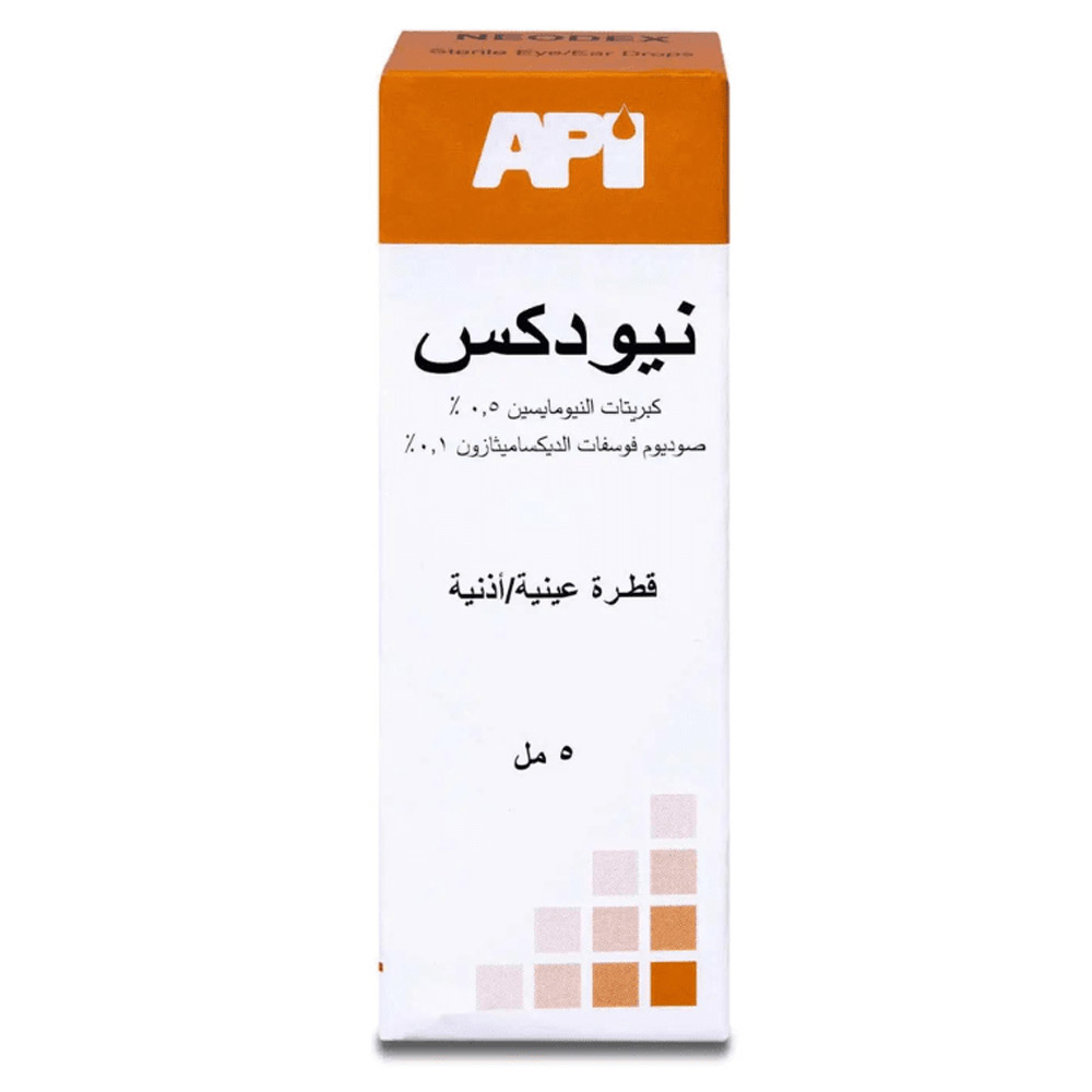 نيودكس نقط للعين والاذن 5 مل