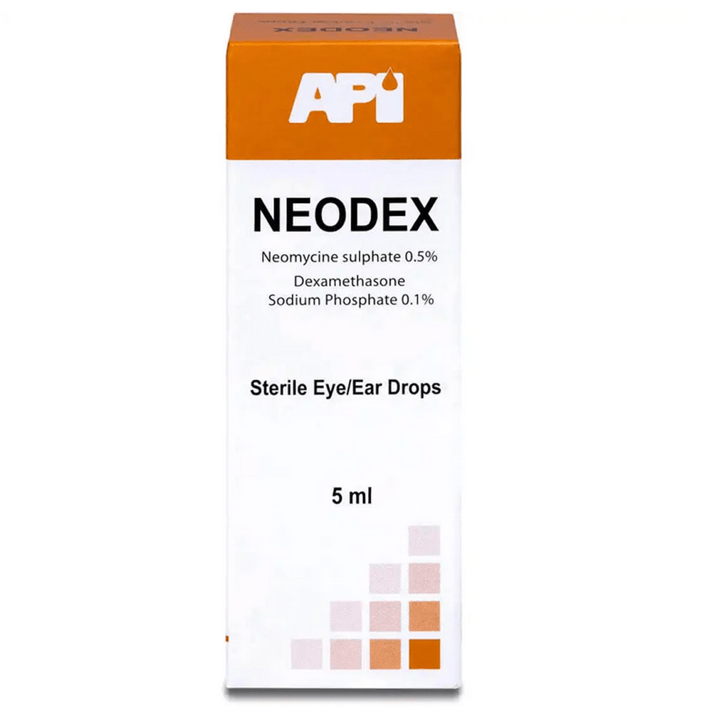 نيودكس نقط للعين والاذن 5 مل