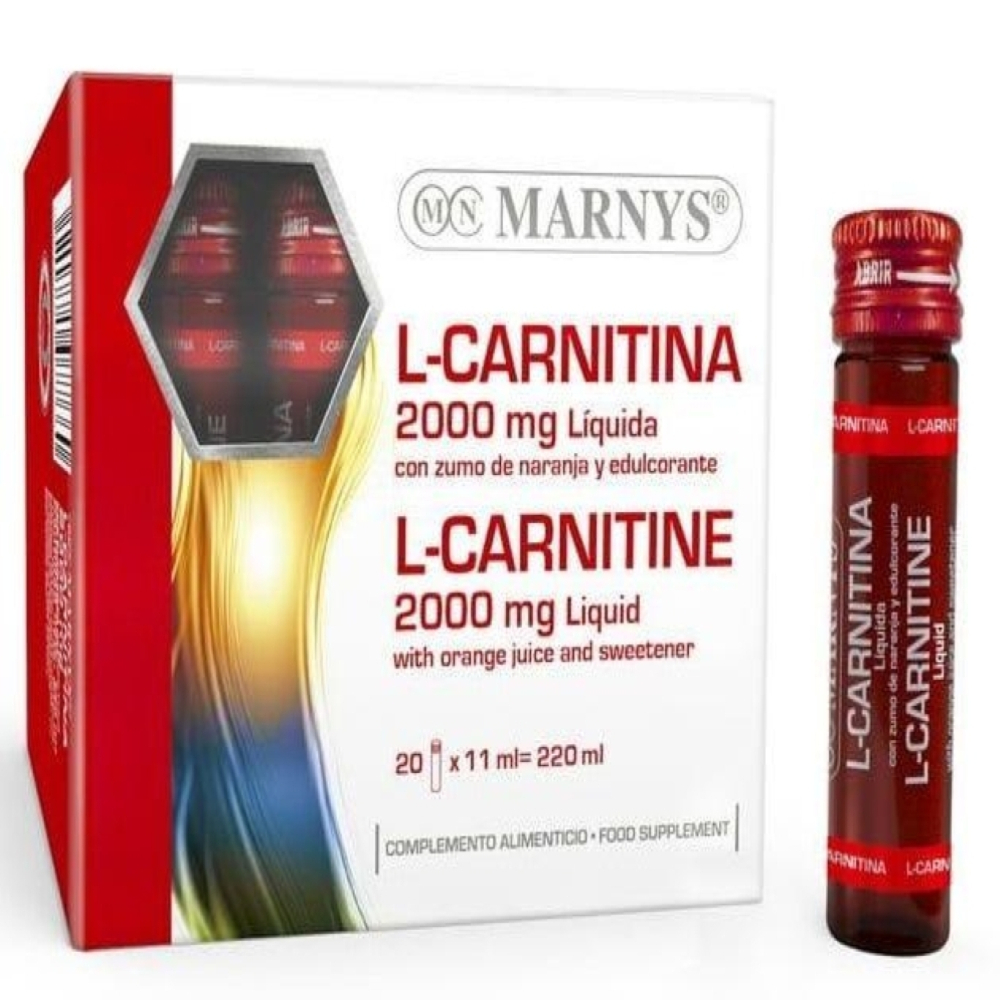 مارنيز ال كارنيتين 2000 مجم 20 قارورة