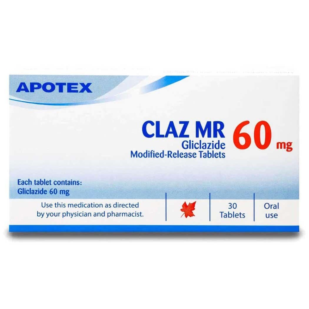 CLAZ MR 60MG 30 TAB