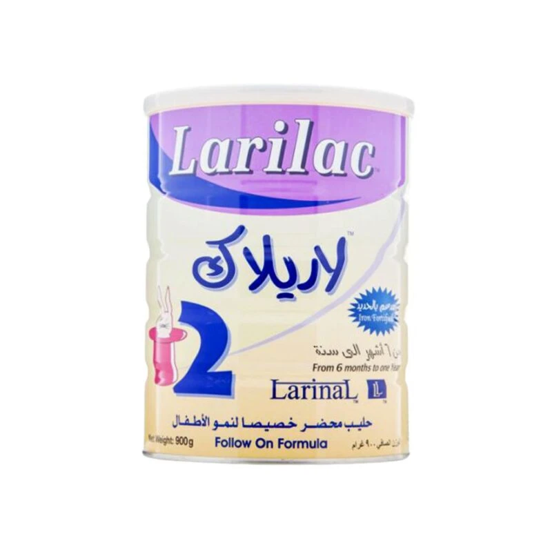 لاريلاك (2) حليب الأطفال بالفانيليا 900 جم