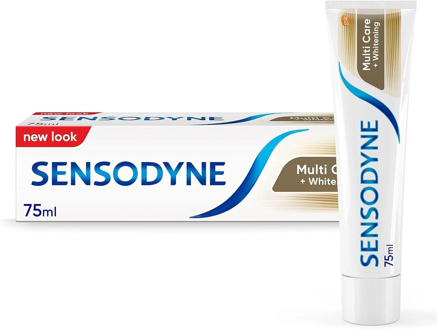 معجون أسنان سنسوداين عناية متعددة + تبييض الأسنان - 75 مل