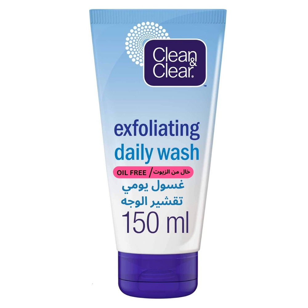 Clean Clear Face Wash Essentials Exfoliating Daily 150 ml