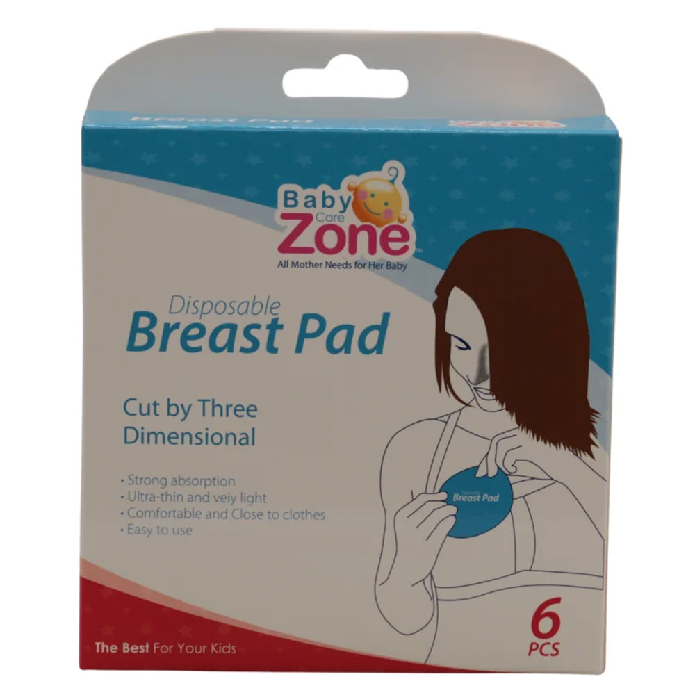 Baby Zone Cotton Cover For Breast 6PC NO 8496
