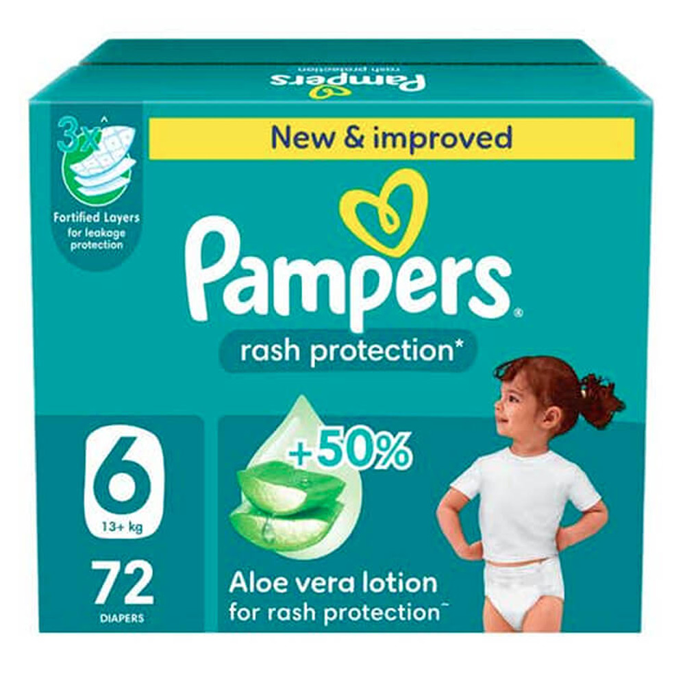 Pampers Box Jumbo NO 6 72PC