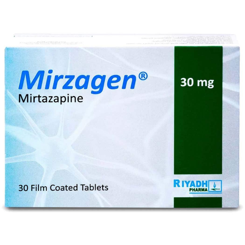 MIRZAGEN 30MG 30 TAB