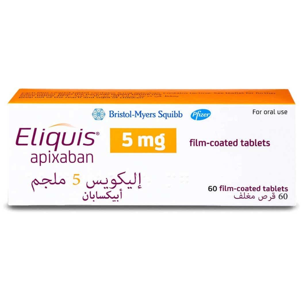 ELIQUIS 5 MG 60 TAB