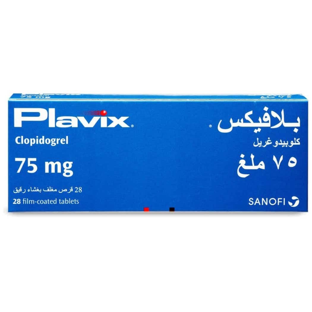 PLAVIX 75MG 28 TAB