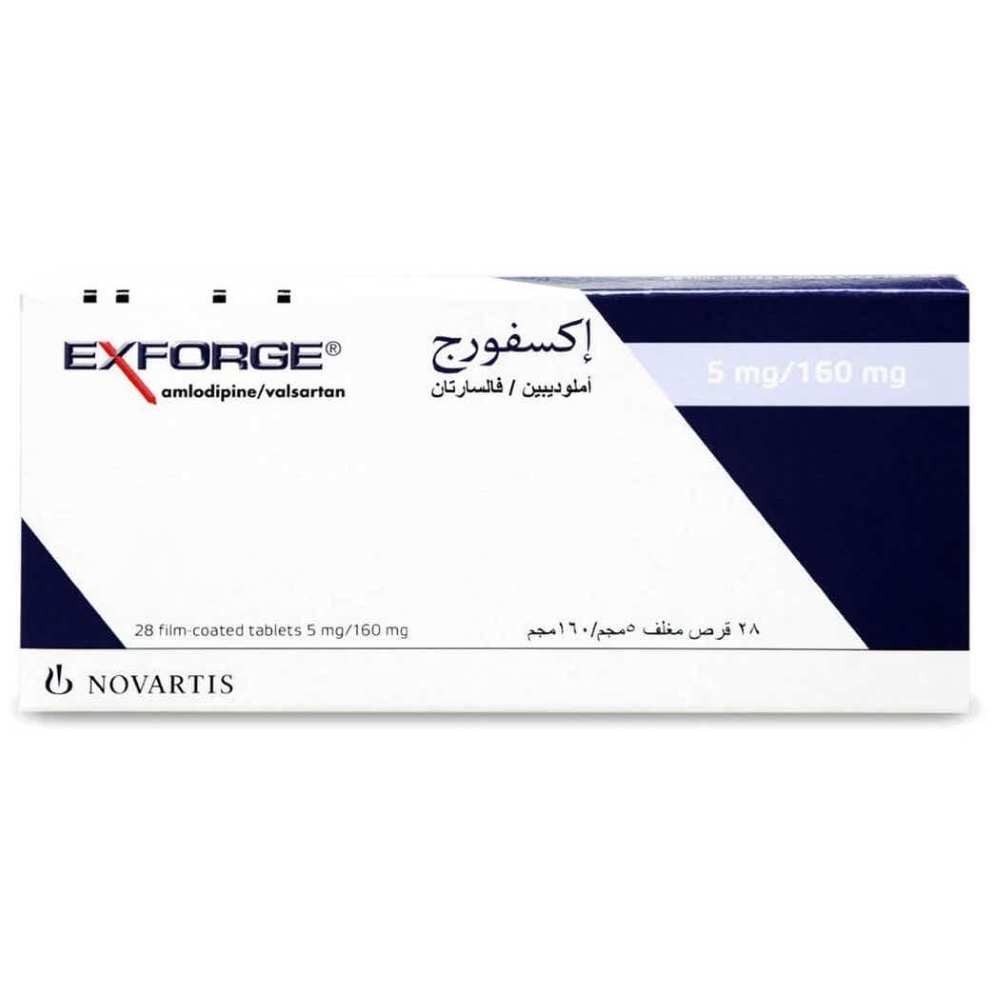 EXFORGE 5/160MG 28 TAB