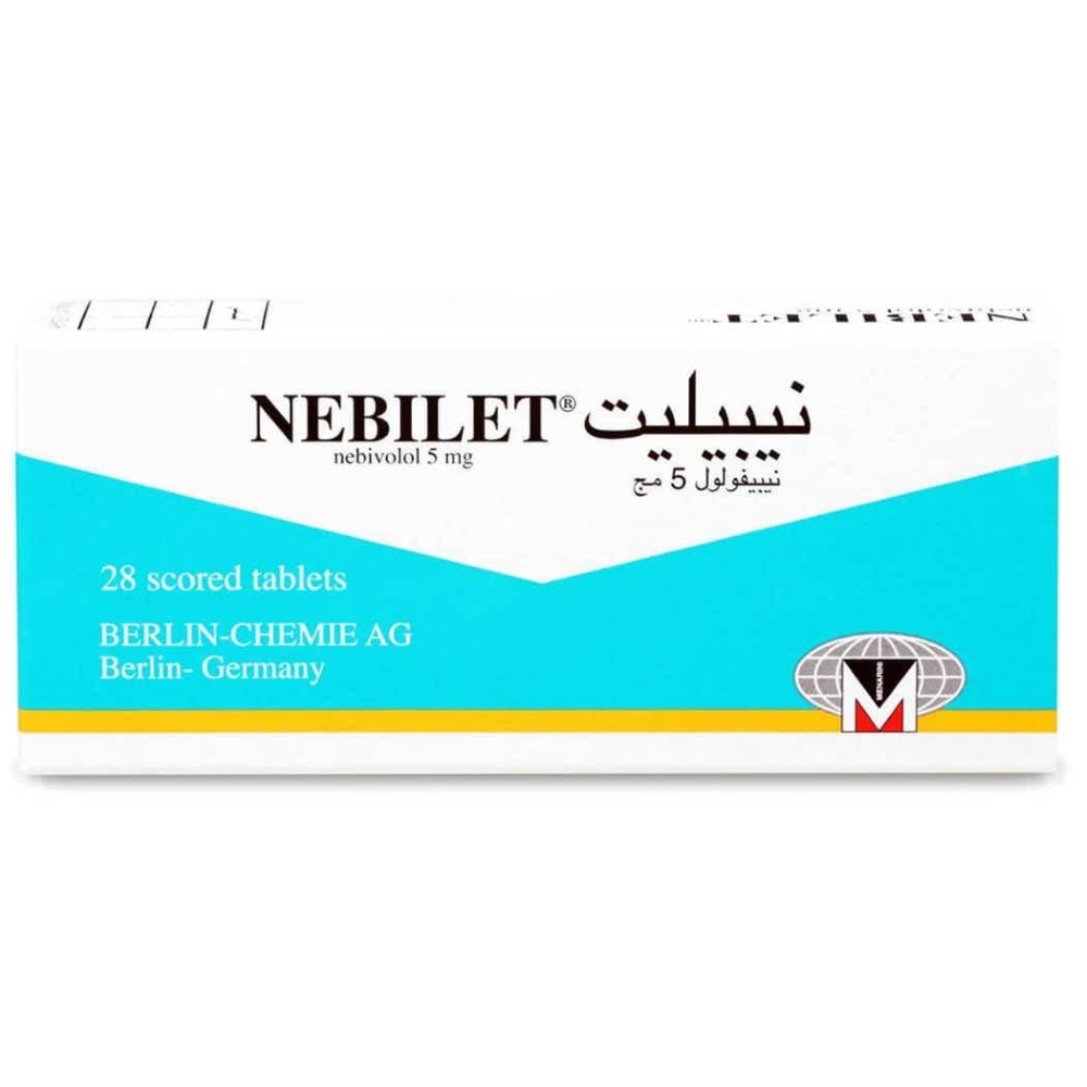 NEBILET 5MG 28 TAB
