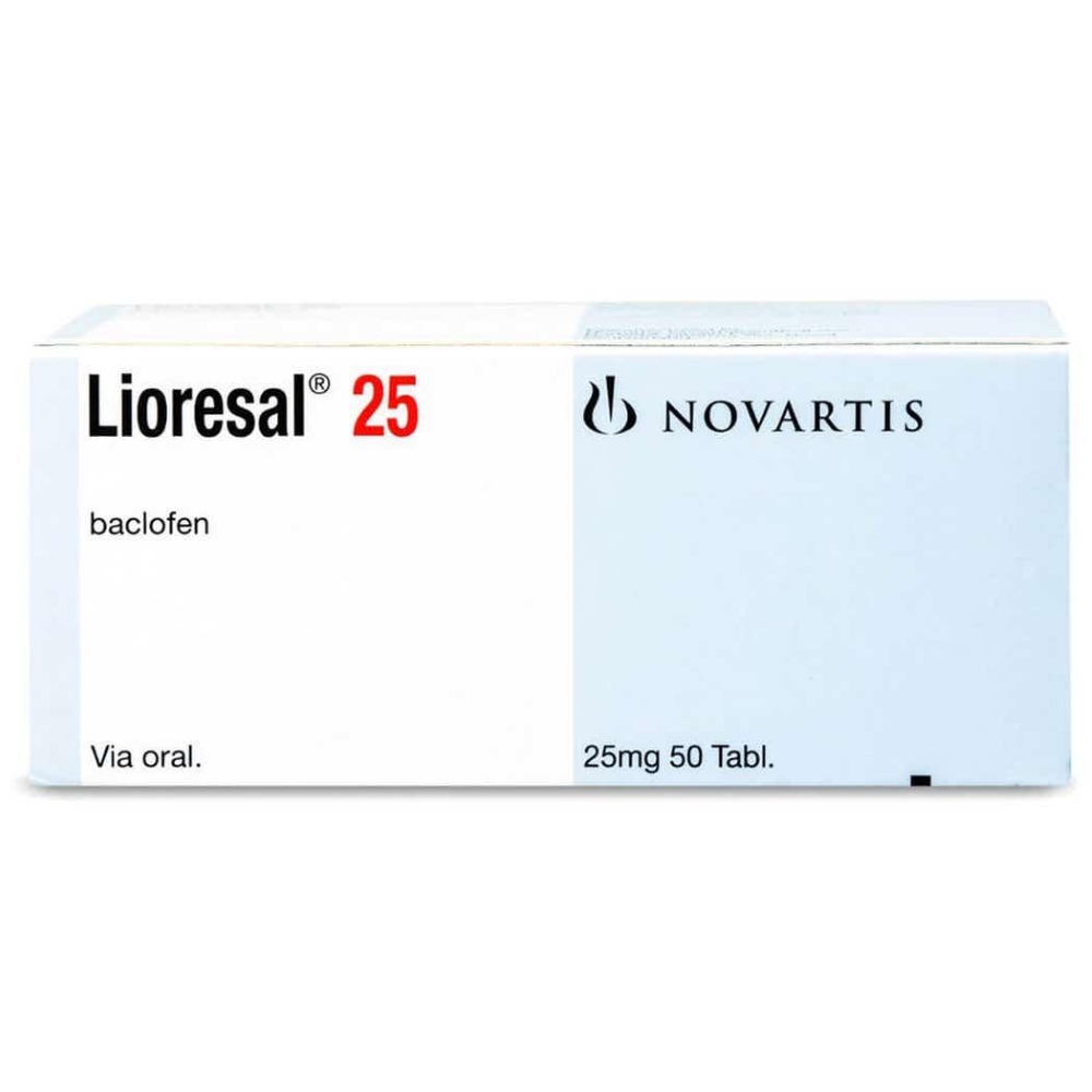 Lioresal 25mg Tab