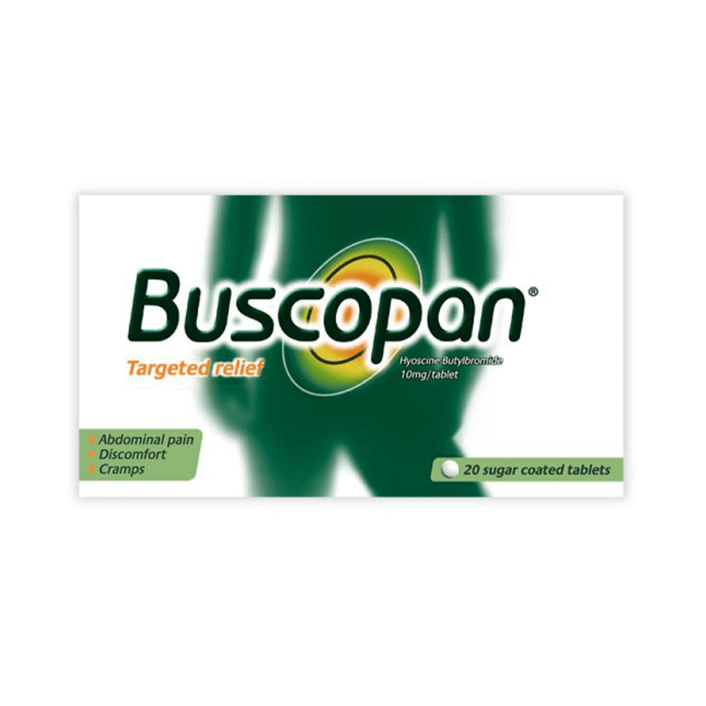 BUSCOPAN 10MG 20 TAB