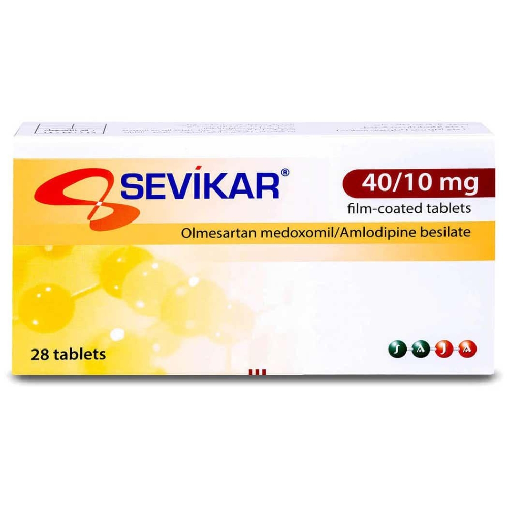 Sevikar 40/10/25 mg 28tab